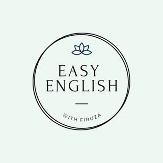 Telegram kanalining logotibi easyenglishwithfiruza — Easy English with Firuza