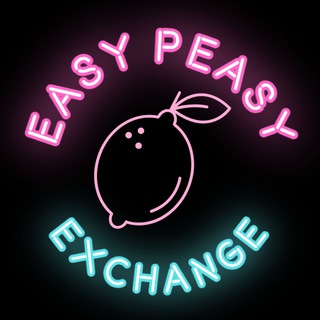 Telegram channel 🍋 Easy Peasy Exchange | Обмен валют США USA logo
