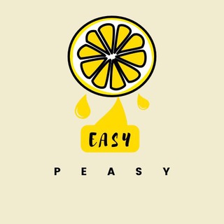 Логотип телеграм канала @easypeasysch — EASY PEASY