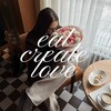 Логотип телеграм канала @eatcreatelove_ekb — ешь, твори & люби
