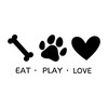 Логотип телеграм канала @eatplaylove_shop — Лакомства для собак | Eat.Play.Love