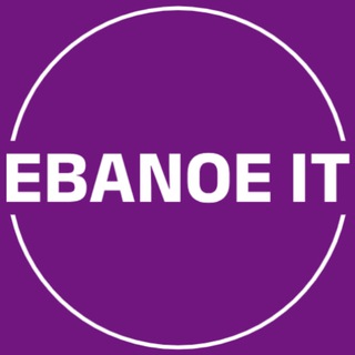 Логотип телеграм канала @ebanoe_it_tut — ⚪️🟣 ЕBANOE IT
