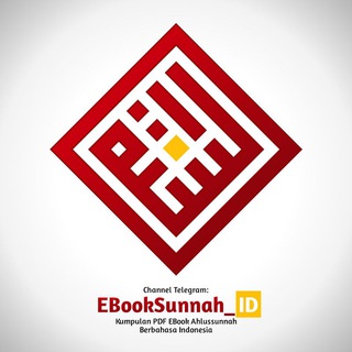 Logo saluran telegram ebooksunnah_id — Kumpulan PDF EBook Ahlus Sunnah