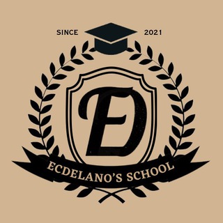 Logo saluran telegram ecdelanoschool — • ECDELANO'S SCHOOL •