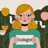 Логотип телеграм канала @ecologist_morozova — Ты же эколог, Морозова Аня