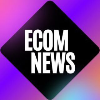 Логотип телеграм канала @ecomnews — E-commerce News
