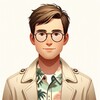 Логотип телеграм канала @econlett — Будунов letters