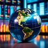 Логотип телеграм канала @economicaldigest — Экономический дайджест 🌏💵📊