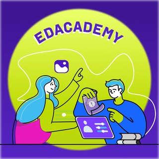 Логотип телеграм канала @eda_academy — EDAcademy — №1 сообщество алгоритмистов since 2021