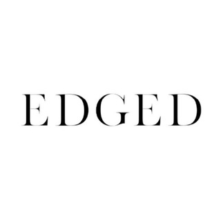 Логотип телеграм канала @edge_design — EDGED - записки на манжетах