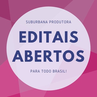 Logotipo do canal de telegrama editaisculturaisabertos - Editais Culturais Abertos
