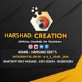 Logo saluran telegram editharshad — HARSHAD CREATION