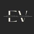 Logo saluran telegram editorialvocabs1 — Editorial Vocabs