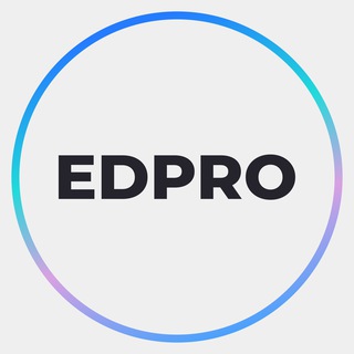 Логотип телеграм канала @edpro_dpo — EDPRO: Академия онлайн-образования