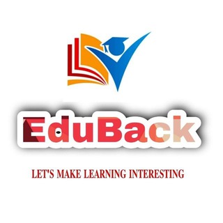 Logo of telegram channel eduback — EduBack - CLASS 6th 7th 8th 9th 10th 11th 12th JEE NEET