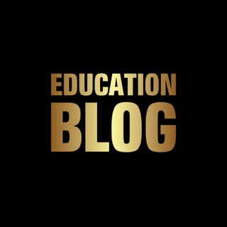 Логотип телеграм канала @educationblog — EDUCATION BLOG