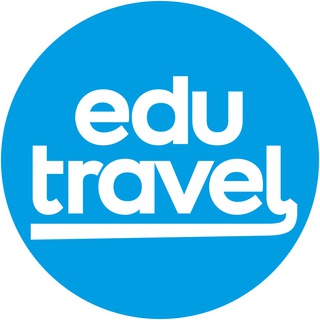 Логотип телеграм канала @edutravelru — EduTravel – учеба за границей