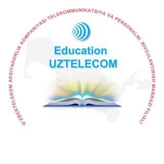 Telegram channel Education UZTELECOM logo