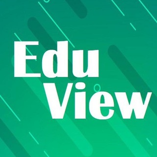Логотип телеграм канала @eduviewrus — EduView