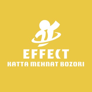 Telegram channel EFFECT | Katta mehnat bozori | Ish logo