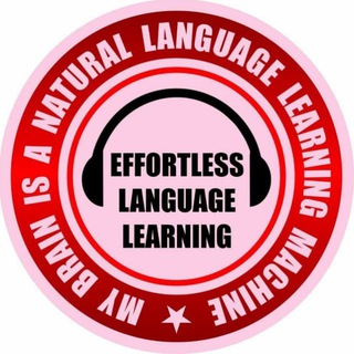 Logo saluran telegram effortless_language_learning — Effortless language learning | Official