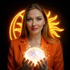 Логотип телеграм канала @efimovamag — Женская магия с Аленой Ефимовой