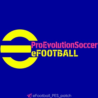 Telegram channel eFootball™ PES Patch 2026 logo