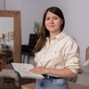 Логотип телеграм канала @egeannaorlova_repetitor — PRO Обществознание с @annaorlova_repetitor