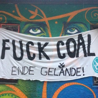 Telegram channel Ende Gelände Freiburg logo