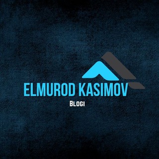 Telegram channel Elmurod Kasimov logo