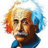 Логотип телеграм канала @einsteinsmustache — Усы Эйнштейна