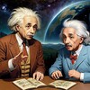 Логотип телеграм канала @einsteinx2 — Эйнштейн в квадрате | Физика