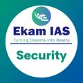 Logo saluran telegram ekamupscsecurity — Ekam UPSC Security