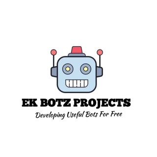 Logo of telegram channel ekbotz_update — 🇮🇳 EK BOTZ PROJECTS 🤖