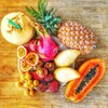 Логотип телеграм канала @ekzoticheskiye_frukty — Экзотические фрукты 🍇