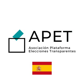Logotipo del canal de telegramas eleccionestransparentes_apet - 🇪🇸ELECCIONES TRANSPARENTES. CANAL APET ESPAÑA🇪🇸