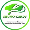 Logo of telegram channel electrocardv — ELECTRO-CAR.DV