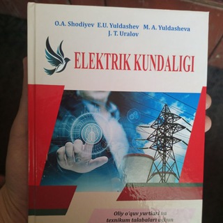 Telegram kanalining logotibi elektrik_kundaligi — «ELEKTRIK KUNDALIGI»