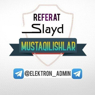 Telegram channel Sessiya Elektron yordam Yakuniy yordam. Elektroniy slaydlar referatlar mustaqilishlar logo
