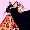 Логотип телеграм канала @elen_bengals — Еlen_bengals | Ласковые бенгальские котята