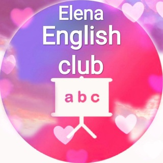 Logo saluran telegram elena_englishclub — 🧑‍🏫elena english club📚
