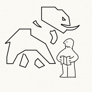 Логотип телеграм канала @elephantpieces — Пазл из слона
