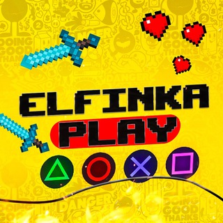 Логотип телеграм канала @elfinkaplay — Elfinka PLAY!