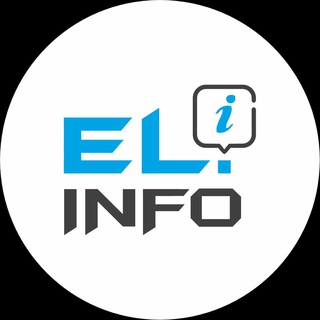 Telegram арнасының логотипі elinfo_kz — EL.INFO
