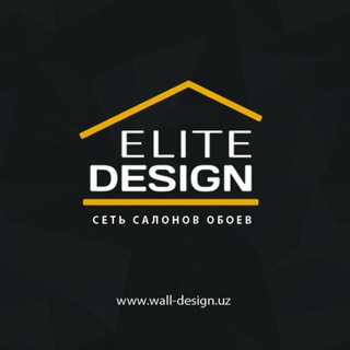 Telegram kanalining logotibi elite_design_vodiy — Салон Обоев "ELITE DESIGN"