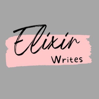 Logo saluran telegram elixir_writes — ᴇʟɪxɪʀ ᴡʀɪᴛᴇꜱ