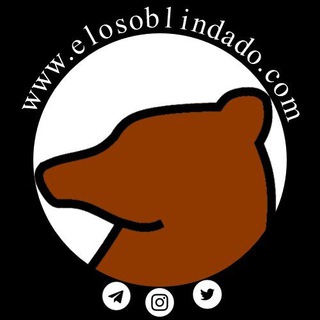 Logotipo del canal de telegramas elosoblindado - El Oso Blindado