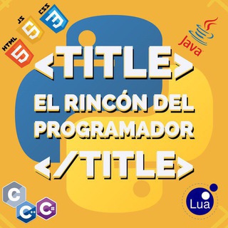 Logotipo del canal de telegramas elrincondelprogramador - El Rincón del Programador