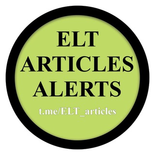 Logo del canale telegramma elt_articles - ELT Articles Alerts