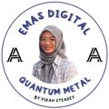 Logo saluran telegram emasdigitalbypikahqm — Emas Digital QM by Pikah